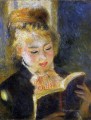 mujer leyendo Pierre Auguste Renoir